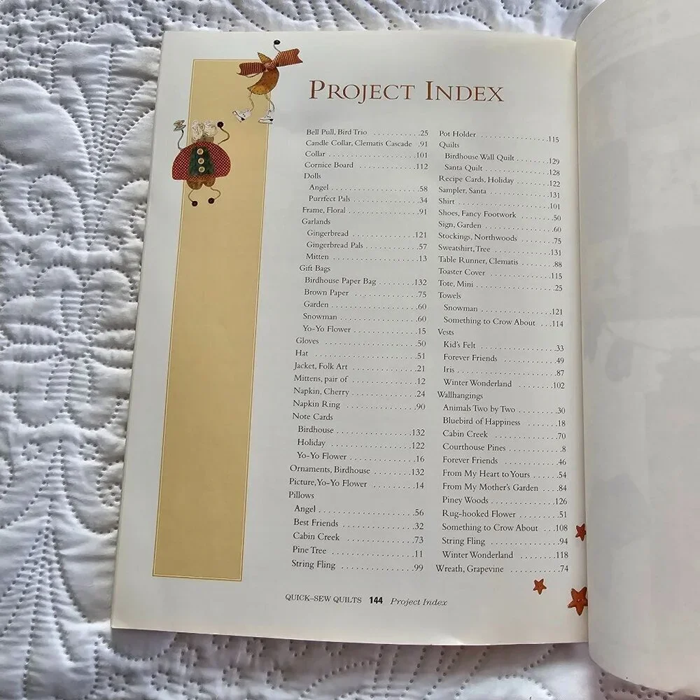 Quick-Sew Quilts Book By Best-Loved Designers Collection 1996